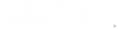 Logo Almatié blanco y negro